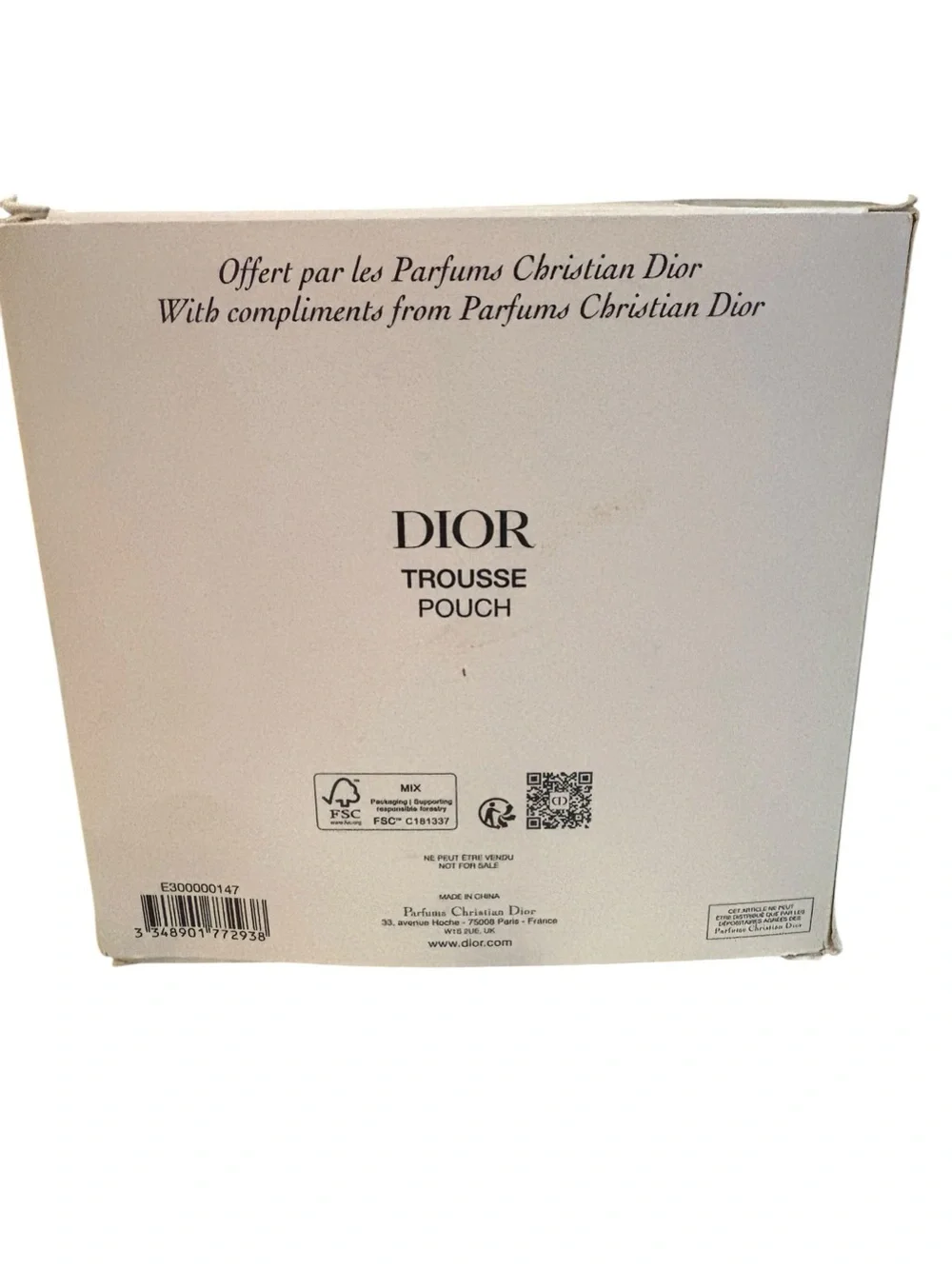Dior Holiday 2025 Gold Star Pouch, limited-edition makeup case